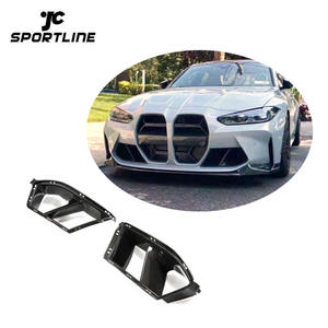 Bupmer-orificios delanteros de fibra de carbono seco para <span class=keywords><strong>BMW</strong></span>, modelos Serie 3 y <span class=keywords><strong>4</strong></span>, G80, M3, G82, M4, 2D, <span class=keywords><strong>4D</strong></span>, años 2021 a 2022, G80 G82 - Product Image 1