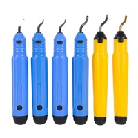 Kit d'outils de débavurage en alliage d'aluminium, ensemble de coupe-bavures et de lames rotatives pour la quincaillerie, le bricolage et l'usage industriel avec personnalisation OEM/ODM