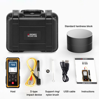 Durómetro SNDWAY con Pantalla Táctil Grande 170~960HLD, Cargador USB, Análisis por PC, Probador de Dureza de Metales, Oro y Acero, Modelo SW-6210A, Certificación CE