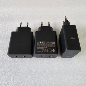 EP-T5020 GAN chargeur อะแดปเตอร์สแตนด์บายต่ำปลั๊กเสียบผนัง USB-C EU UK US ปลั๊ก50W Type C อะแดปเตอร์ที่ชาร์จสำหรับ <span class=keywords><strong>Samsung</strong></span> S26 S25 S24 - Product Image 1