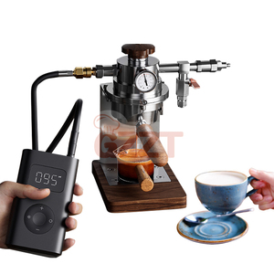 เครื่องชงกาแฟพกพาแบบหยดขนาดเล็ก 85 มล. สำหรับแคมป์ปิ้ง เดินทาง รถยนต์ ใช้ได้ทั้งภายนอกและภายใน ปาร์ตี้ ไม่ต้องใช้ไฟฟ้า กึ่งอัตโนมัติ - Product Image 2