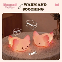 Lampe de chevet pour enfants, bébé, rechargeable, portable, LED, petite lampe de nuit en forme d'animal, USB, mini lampe de table à capteur tactile pour enfants