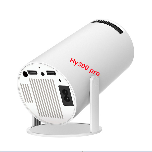 HY300 PRO Android Projector HY300 Upgrade Wireless Portable Projector Android 11 4k WIFI6 Smart Mini Projector HY300 PRO
