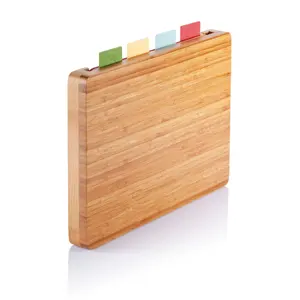 Juego de 4 tablas de cortar de bambú PP, merchandising personalizado - Product Image 3