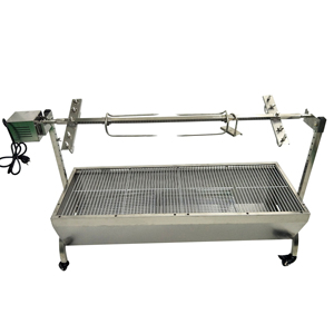 60kg Stainless Steel Pig Spit Roaster Lamb Charcoal Barbecue Machine With Automatic Motor Rotisserie <b>BBQ</b> <b>Grills</b> BQR009A <b>Bbq</b> - Product Image 6