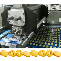 Machine automatique de fabrication de biscuits de déposant de PLC/machine de biscuit de coupe de fil biscuit automatique faisant la machine