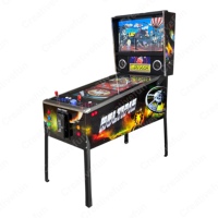 Flipper de jeu Flipper de 43 pouces 60Hz de qualité supérieure Machine d'arcade de flipper virtuel à pièces avec panneau de manette et boule de commande