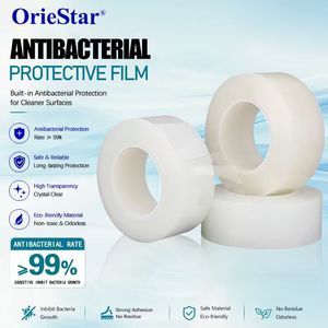 Rollo de Película PET Antibacteriana de Grado Industrial, Película Protectora de Pantalla Transparente HD, <span class=keywords><strong>Especificaciones</strong></span> Personalizadas al por Mayor de Fábrica - Product Image 1
