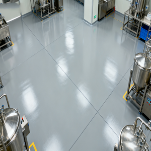 High Gloss Self Leveling Epoxy Paint Wear Resistant Seamless <b>Floor</b> Coating Easy Clean Brush or <b>Roller</b> - Product Image 4