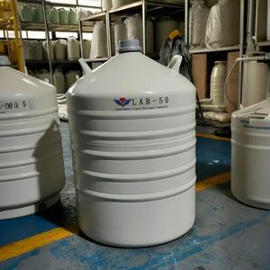 Durable Cryogenic N2 Gas Cylinder LAB-15 15L Laboratory Liquid Nitrogen <b>Storage</b> Container for Biological <b>Storage</b> - Product Image 3
