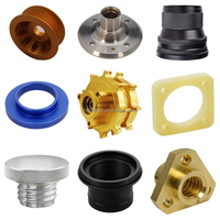 Pièces en aluminium usinées sur commande par CNC, anodisées, sablées, composants de précision