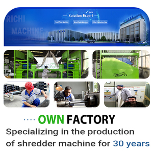 Richi Energiebesparing Low Noise Dual Biaxiale As Industriële Shredder Machine Voor Het Verminderen Van Hout Plastic Rubber Shredder - Product Image 2