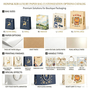 Low Price Fruit Kraft &amp; Offset <strong>Paper</strong> Customized High-end Large-sized Takeaway Bag with Film Lamination and Handle - Product Image 6