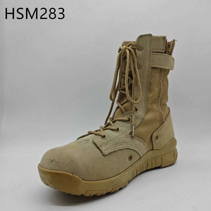 Stivali Tattici LXG, Modello HSM283, per Addestramento e Spostamenti nel Deserto, Suola Antiurto in PU con Cuciture, per il Medio Oriente - Product Image 3