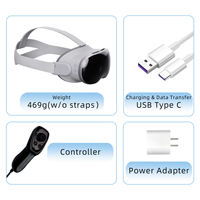 Nouveautés tendance Lunettes de réalité virtuelle pour films et jeux Écran 5,5'' Batterie 3000mAh