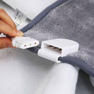 Eléctrico acolchoado cama quente confortável cobertor aquecido com poliéster dobrado corda elástica Wearable para relaxar o sono - Product Image 6