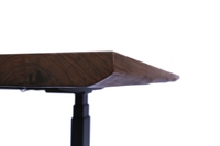 Meuble de table en bois de noyer, noir massif, design moderne, Table à manger, vente en gros, Style OEM, emballage personnalisé, offre spéciale