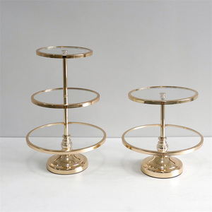 ZK230152 Alzata per Torte in Metallo dal Design Superiore, Tendenza Top per Utensili da Cucina, Ideale per Torte di Anniversario e Sapone - Product Image 1
