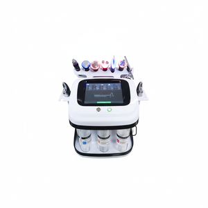 Máquina Facial de Microdermoabrasión 8 en 1 con Oxigenoterapia y Hidrodermoabrasión, Pantalla Táctil, Tecnología Ultrasónica, para EE. UU./Italia - Product Image 1