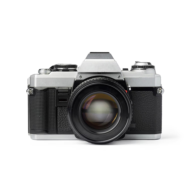 Consumer electronics set used bulk photo camera and lenses professional from Japanese manufactures