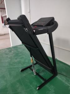 Mini cinta de correr eléctrica de capacidad de 400lb, escritorio, portátil, plegable, para correr en casa, máquina para caminar, capacidad de 300LB, mango inclinado - Product Image 4