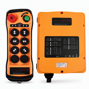 Télécommande radio sans fil industrielle à vitesse unique AC/DC 12-48V pour palan de pont roulant, étanche - Product Image 2