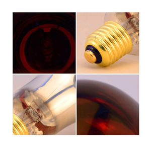 Ampoule de Chauffage Thermostatique Réglable Bongbada E27 250W 200W R125 <span class=keywords><strong>pour</strong></span> Poussins, Poulets et Porcs - Product Image 5