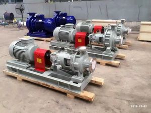 Pompe à eaux usées électrique chimique horizontale à haut débit résistante aux acides et aux alcalis de haute qualité en gros CZ - Product Image 3