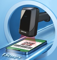 Escáner de código de barras USB portátil con cable OEM ODM 1D 2D, lector de códigos QR para uso en supermercados y tiendas minoristas