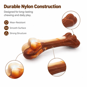 Juguete Masticable <span class=keywords><strong>de</strong></span> Nylon Ecológico <span class=keywords><strong>de</strong></span> Color Personalizado, Indestructible, para Perros <span class=keywords><strong>de</strong></span> Razas Grandes con Mordida Agresiva - Product Image 3