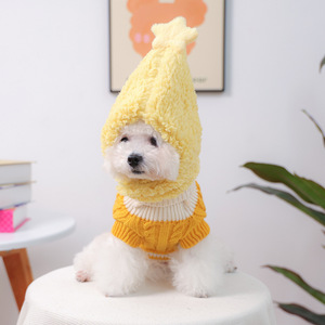 PETCIRCLE Pet Circle, Pet Dog and <b>Cat</b> <b>Clothes</b> and Supplies, Autumn/Winter New Cable Knit Button Sweater - Product Image 2