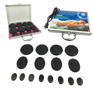 Elektrisches Hot-Stone-Massage-Set mit Wärmer für Natürliche Energiesteine zur Schmerzlinderung für den Einsatz im Kosmetikstudio - Product Image 5