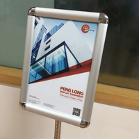 Support de menu de restaurant T stand menu présentoir 8.5x11 fabricant