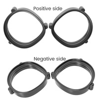 Lunettes magnétiques anti-rayures en aluminium pour Oculus Quest 2 VR, avec clip magnétique pour remplacer les lentilles de myopie