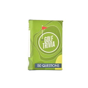 Juego de Cartas Familiar JP165, Suministro Directo de Fábrica, Personalizado, con Esquinas Redondeadas, 5 Deportes, 50 Preguntas por Deporte - Product Image 1