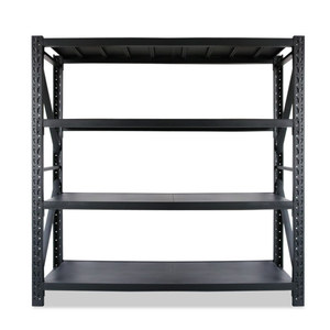 Estantería Metálica Blanca De 4 Niveles - 150x75x30 Cm, Carga Máx. 200 Kg, Para Garaje, Taller O Almacén