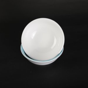 Juego <span class=keywords><strong>de</strong></span> Tazones <span class=keywords><strong>de</strong></span> Melamina Blancos Vintage Irrompibles y Ecológicos, Aptos para Lavavajillas, con Logotipo Personalizado, para <span class=keywords><strong>Sopa</strong></span> Profunda y <span class=keywords><strong>Arroz</strong></span>, para <span class=keywords><strong>Restaurante</strong></span> - Product Image 2