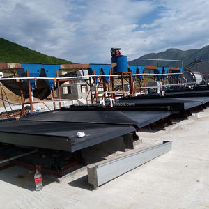 طاولة اهتزاز لفصل الذهب 6S، مصنع معالجة تعدين لفصل القصدير والكولتان بالجاذبية من JXSC، سعة 5 طن في الساعة، متوفر في المخزون - Product Image 5