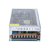 Fuente de Alimentación Industrial Conmutada MWISH S-200-24 200W 24V 8.3A para PLC, Servoaccionamiento, Válvula Solenoide, Gabinete de Control de Máquina CNC