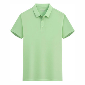 Hashion Polo Shirt Men Short Sleeve Solid Color Quick Dry Corporate Workwear Uniform M Size - Product Image 4