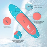 Planche de surf gonflable nouveau design, pour poids debout, planche de paddle motorisée avec moteur