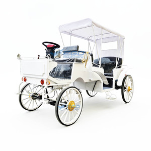 Calèche de tourisme de haute qualité, véhicule à chevaux, calèche de tourisme blanche, calèche de tourisme électrique Victoria - Product Image 2