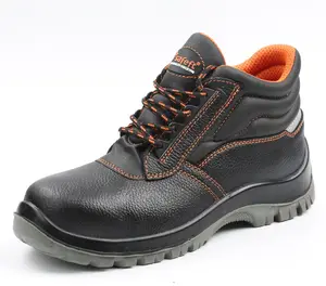 厂家厂家定制安全鞋男士钢趾皮革防滑防水防刺s3批发