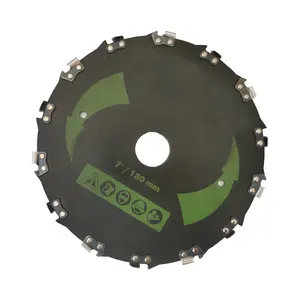 7 "8" 9 "10" Chain Saw Răng Mower Blade 14/20 Răng Cưa Bàn Chải Cutter Cho Gas Tông Đơ Điện Vườn Power Tools