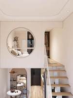 Ventana Arqueada de Aluminio con Aislamiento Térmico, Estilo Francés, para Loft, Apartamento, Segundo Piso, Edificio Dúplex, Iluminación