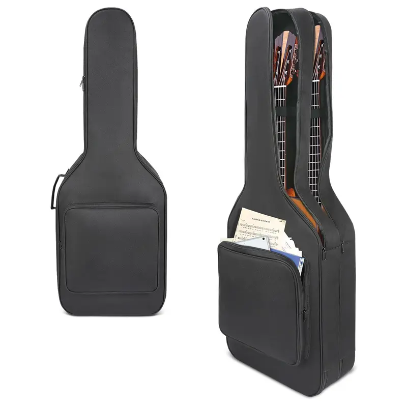 Ycw Op Maat Gemaakte Instrument Accessoires Gewatteerde Gitaar Rugzak Electrics Gitaar Gig Bag