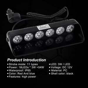 Feux de signalisation à LED RGB CIGO LED-S7 <span class=keywords><strong>12V</strong></span> DC certifiés CE pour véhicules de pompiers bénévoles, camions - Product Image 3