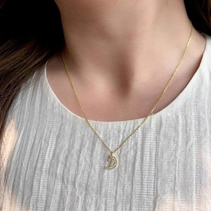Collana con Ciondolo Luna e Stella per Donne, Gioiello Celestiale alla Moda per Uso Quotidiano, Idea Regalo - Product Image 3