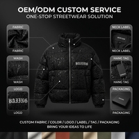 Blouson matelassé pour homme en tissu hydrochromique révélateur d'eau, imprimé léopard, à capuche, manteau d'hiver épais et chaud, personnalisable, direct usine