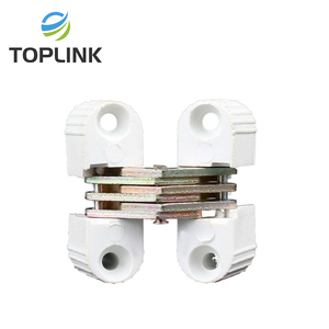 Bisagras de barril ocultas de 180 grados de alta calidad de 32mm de longitud, bisagras planas de mesa plegable de nailon